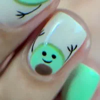 مدل کاشت ناخن فقط هزینه مواد (کاشت اول)