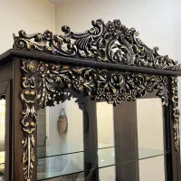 بوفه آنتیک چوبی|بوفه، ویترین، کنسول|تهران, باغ فیض|دیوار