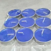 انواع شمع دست‌ساز وارمر وآلاله بارنگ دلخواه