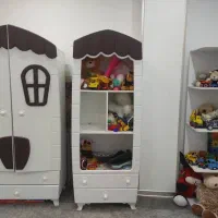 کمد لباس و قفسه اسباب بازی کودک