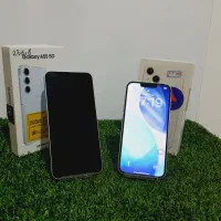 iphone 13 ch  99% و سامسونگ A55 256|موبایل|اراک, |دیوار