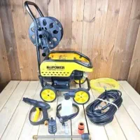 کارواش دینامی چرخ دار. /ابزارآلات احمدوند ملایر