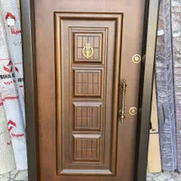 درب ضدسرقت روکش گردو آمریکایی ضد سرقت ترک|مصالح و تجهیزات ساختمان|بابل, |دیوار