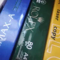 فروش تعدادی کاغذ a4 . a5