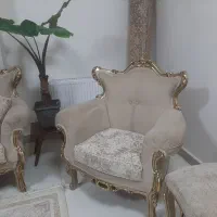 مبل استیل تمام چوب ترک ۹نفره نونو زیرقیمت|مبلمان خانگی و میز عسلی|پاکدشت, پاکدشت (مامازند)|دیوار