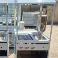 دستگاه فر ساندویچی کز/سینک ظرفشوییpdمیز کار استیلj