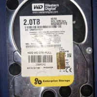 هارد hdd ۲ ترابایت وسترین مشکی سالم اچ دی‌دی