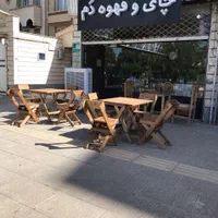مدل کافه ایی چوبیکا میز|میز و صندلی غذاخوری|برازجان, |دیوار