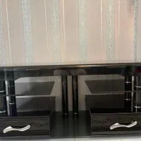 میز تلویزیون شیشه ای OLTOMAT/TEMPERED GLASS