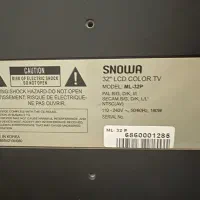 اسنوا ۳۲ اینچ|تلویزیون و پروژکتور|اصفهان, چرخاب|دیوار