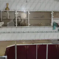 کابینت فلزی آشپزخانه|آب‌چکان و نظم‌دهنده ظروف|شهرکرد, |دیوار