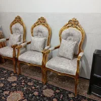 مبلمان کلاسیک هشت نفره|مبلمان خانگی و میز عسلی|محلات, |دیوار