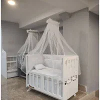 تخت کنار مادر|تخت و سرویس خواب|اسلام‌شهر, شهرک قائمیه|دیوار