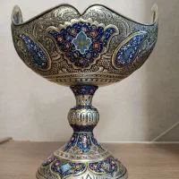 کشکول تمام مس و قلمزنی