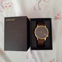 ساعت مچی KOMONO مدل Winston-Gold Wood