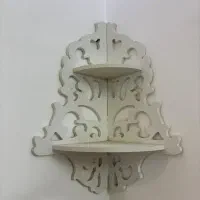 سه عدد شلف دیواری|کتابخانه، شلف، قفسه‌های دیواری|قم, انسجام|دیوار