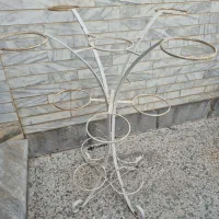 استند جای گل آهنی ۱۳ عددی