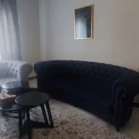 مبل راحتی چستر ۷ نفره سورمه‌ای طوسی