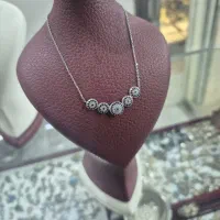 گردنبند نقره چشم زخم عیار ۹۲۵