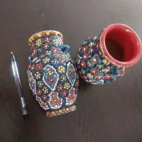 کوزهای سفالی دوعدد جفت سالم