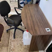 میز تحریر و صندلی چرخ دار