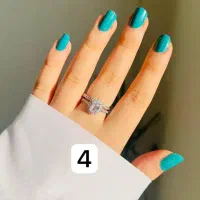 حلقه پشت حلقه رنگ ثابت مشابه طلا نقره|بدلیجات|کرمانشاه, |دیوار