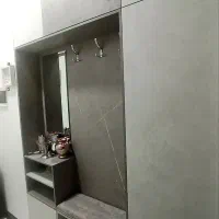 جاکفشی و کنسول با طراحی اختصاصی|جاکفشی، کمد، دراور|خمین, |دیوار