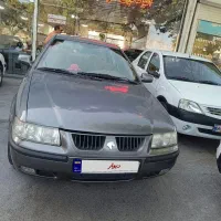 سمند خاکستری مدل 86دوگانه کارخانه