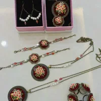 انواع اکسسوری دستساز گلدوزی|زیورآلات و اکسسوری|اسدآباد, |دیوار