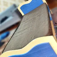 تخت یک نفره همراه با تشک