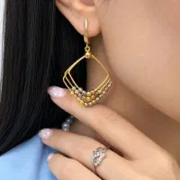 گوشواره زنانه (نقره هنرمند )