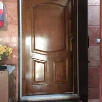 درب چوبی ورودی واحد آپارتمان|مصالح و تجهیزات ساختمان|تهران, هروی|دیوار