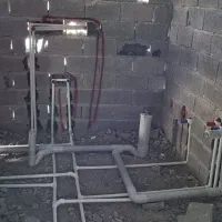 لوله کشی تاسیسات منزل خانه باغ خورده کاری سیار