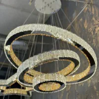 تولیدی لوسترهای کهکشانی مدرن smd کریستالی و برنجی