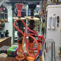 قلیون چوبی دو سیب آب بندی شده