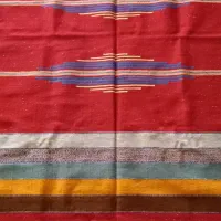 گلیم دست باف سنتی ،نو،دو رو|گلیم، جاجیم، گبه|دامغان, |دیوار