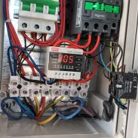 سیم کشی و رفع اتصال و نصب آیفون