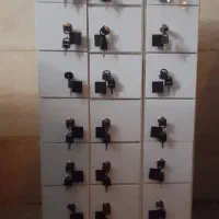 فایل کمد باکس قفل دار/امانات ۲۱ خانه/ام دی اف/نو|کتابخانه، شلف، قفسه‌های دیواری|تهران, ولنجک|دیوار