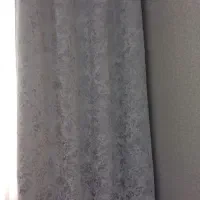 دوعدد کتیبه مخمل طوسی رنگ|پرده، رانر، رومیزی|ری, فیروزآبادی|دیوار