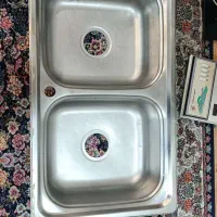 سینک ظرفشویی 1 متری رو کار