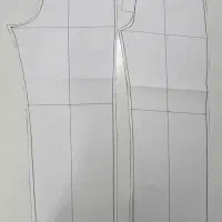 الگو شلوار زنانه از سایز ۳۶ تا ۵۲