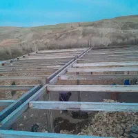 جوشکاری اسکلت نصب شیروانی سازه نگهبان سیارو غیره