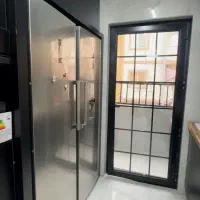 کابینت مشکی و طرح چوب شرایطی ۶ ماهه|مصالح و تجهیزات ساختمان|گرگان, |دیوار