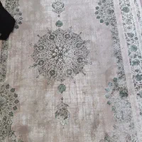 فرش کرم سبز نو ،۴متری