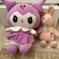 عروسک کرومی رنگ بنفش