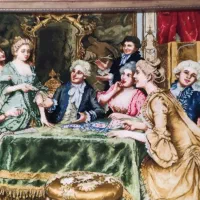 تابلو فرش دستباف تبریز چله ابریشم تبریز|تابلو فرش|اسلام‌شهر, شهرک واوان|دیوار