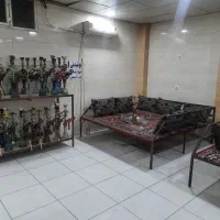 قلیان برنزی و میز سنتی|مبلمان خانگی و میز عسلی|تبریز, |دیوار