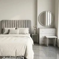 تختخواب ۲ نفره+تخت ۱ نفره/تشک آباسرویس خواب دونفره