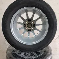 رینگ ۱۱ پر اصلی با لاستیک بارز نانو ۹۰ درصد|قطعات یدکی و لوازم جانبی|قائمشهر, |دیوار