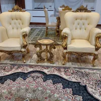 مبل ده نفره و میزغذا خوری|مبلمان خانگی و میز عسلی|الشتر, |دیوار